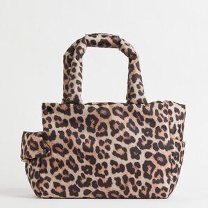 H&M Leopard Print Pet Carrier Bag
